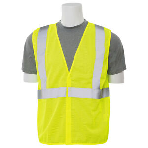 Awarewear 61429 Mesh Safety Vest Hi Viz Lime 3x