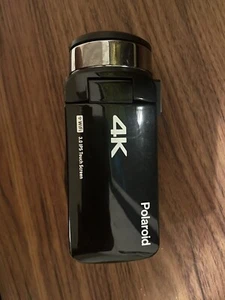 Polaroid 4K 18X Zoom Touch Screen Wi-Fi Camcorder - Black - Picture 1 of 2