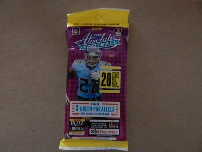 2021 Panini Absolute NFL Football One (1) Value Pack - Unopened - Image 1 of 3