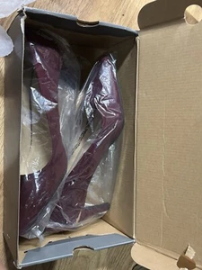 Liz Claiborne 2” Pump Heels Gracie Dark Wine Sz 9 Wide Memory Foam NWT Orig $65! - Picture 1 of 10