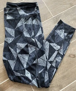 Leggings para mujer Reebok núcleo negro/gris talla XL nuevos sin etiquetas - Imagen 1 de 2