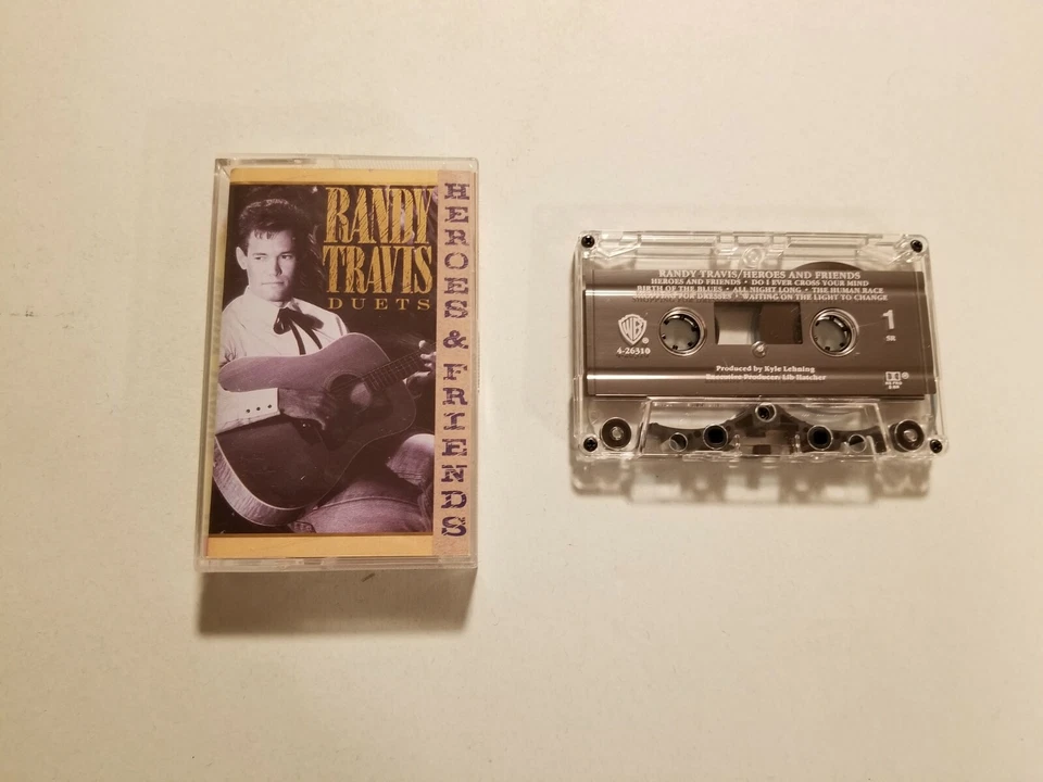 Randy Travis - Heroes And Friends - Cassette Tape  - Image 1 of 1