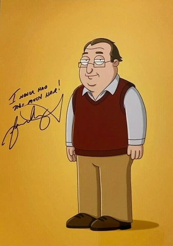 Jason Alexander signed autographed 8x10 photo Seinfeld American Dad Inscription Cover