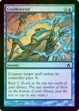 Condescend - Foil Light Played MTG Fifth Dawn Magic 2B3