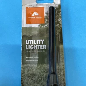 Ozark Trail 1 Mixed Color Utility Lighter GREEN BBQ TOOL CAMPFIRE Bonfire - Picture 1 of 4