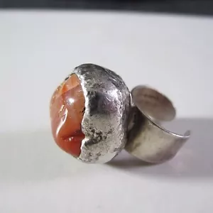 Erik Dennung B+D Buch Deichmann Denmark Modernist Mid Century vintage Ring - Picture 1 of 10