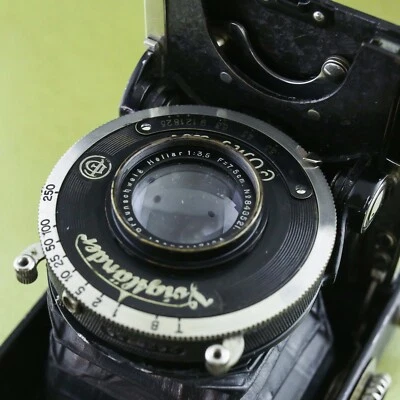 VIRTUS 6x6, HELIAR 3.5 / 7.5 Voigtlander Voigtländer Voigtlaender ☆☆☆ Foto 1 de 4