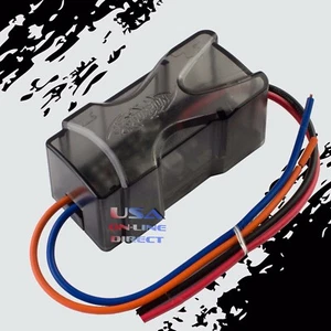 2x Auto Audio Stereo Pop Eliminator Stop Amplificatore Telecomando Accensione Modulo Trigger - Foto 1 di 1
