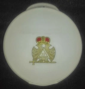 Estuche de tapa masónica de grado 33, estuche de tapa de rito escocés, estuche de tapa de corona masónica - Imagen 1 de 4