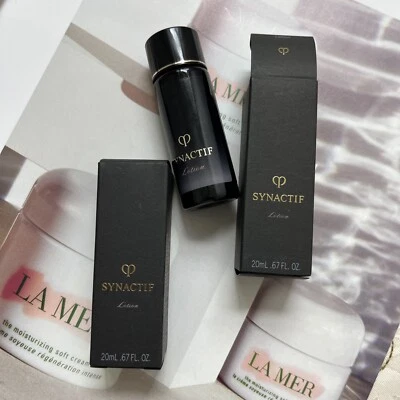 2xCle de Peau Beaute Synactif Loción TAMAÑO DE VIAJE: 0,67 oz/20 ml = 40 ml en total Nuevo Foto 1 de 4