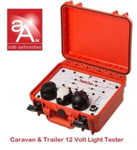 12V 13 Pin 7 Pin Anhänger Buchse Tester Abschleppen Wohnwagen Verdrahtung Licht Werkzeug - Bild 1 von 15