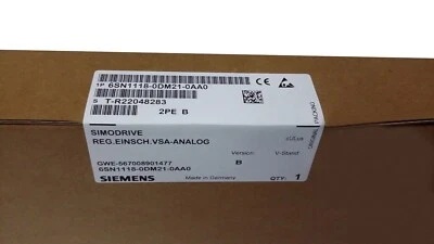 6SN1118-0DM21-0​AA0 New SIEMENS SIMODRIVE 611 Module 6SN1118-0DM21-0​AA0 - Image 1 of 4
