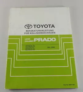 Manual de Taller Carrocería Toyota Land Cruiser Rzj 125 - Kdj 125 De 10/2002 - Imagen 1 de 1
