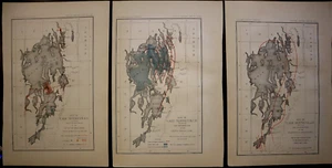 3 - 1881 US Geological Survey Maps ~ LAKE BONNEVILLE / GREAT SALT LAKE, UTAH - Picture 1 of 2
