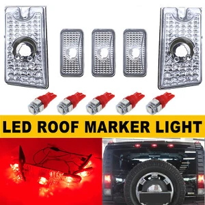 For Hummer H2 SUV SUT 2003-2009 Clearance Lens Red Cab Roof Running marker light - Bild 1 von 10