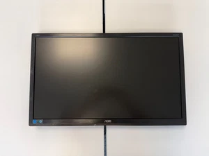 AOC E2460S HD 23.6 inch HD HDMI LED Monitor Screen Only Used Good Condition - Picture 1 of 3