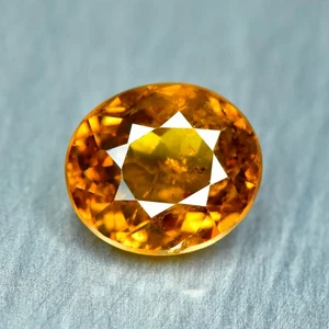 0.96Ct Oval_Superb Sparkles Unheated Grossular Mali Garnet Gemstone - Picture 1 of 1