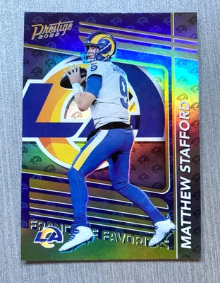 Matthew Stafford 2022 Panini Prestige Football FRANCHISE FAVORITES Rams #FF-2 — 第 1/2 张图片