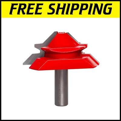 Professional Lock Miter Router Bit - 2-3/4" for Strong Interlocking Joints - Image 1 of 4
