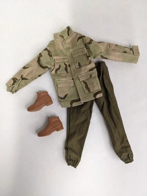 New 12" Fashion male doll clothes Camo outfit With Shoes for Ken Barbie doll - Image 1 of 4