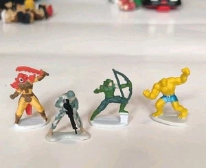 4 ZERBOZ MARVEL MINIFIGUR BAUMHAUS KINDER 2012 Thing Green Arrow Militär MMPR - Bild 1 von 13