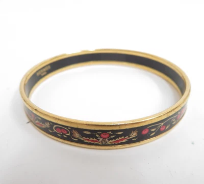 Auténtico brazalete pulsera Hermes esmalte PM #42989 Foto 1 de 4