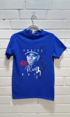 Los Angeles Dodgers MLB Baseball Yasiel Puig #66 T-Shirt Size Small Mens Teens - Image 1 of 3