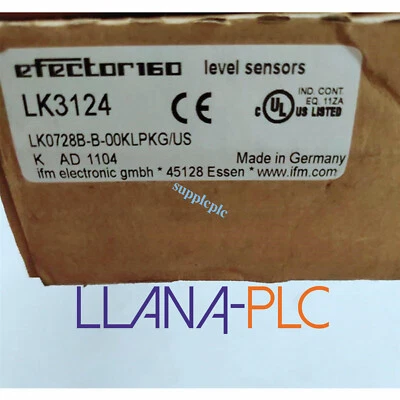New LK3124 IFM liquid level sensor Fast shipping#DHL or FedEx - Image 1 of 3