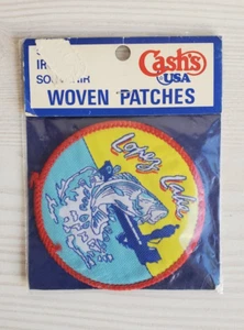 Emblema de Colección Cash's USA López/Loney/Lopey Lake Fish Bordado Hierro en Parche - Imagen 1 de 3
