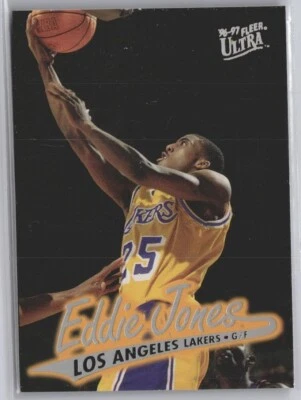 1996-97 Fleer Ultra Eddie Jones #54 Basketball Card - Image 1 of 2