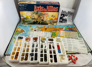 1987 Axis and Allies Game by Milton Bradley Complete in Great Cond FREE SHIPPING