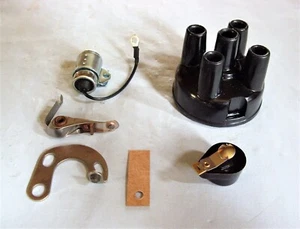 1928 Chevrolet 4 and Others Distributor Tune Up Set Points Condenser Rotor Cap - Picture 1 of 5