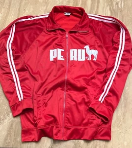 Peru Llama Racing Stripe Jacket - Picture 1 of 7