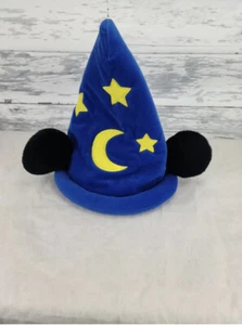 Official Disney Disneyland Paris Sorcerer Mickey Mouse Fantasia Wizard Hat - Picture 1 of 2