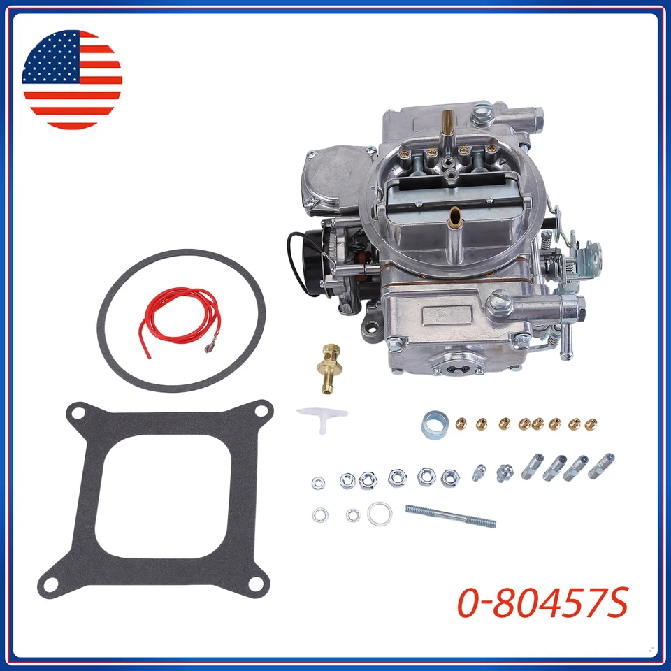 4 barriles para carburador Quick Fuel Brawler, 600 CFM, 4150, obturador eléctrico Foto 1 de 4