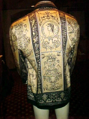 CAMISA VINTAGE HOMBRE CETA ITALIANA 100% GAMUZA SEDA MULTICOLOR ROMANA TALLA MEDIANA Foto 1 de 4