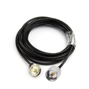 10ft RG58 UHF PL259 to NMO Connector 3m for Car Radio Mobile Antenna Mount Cable - Bild 1 von 3