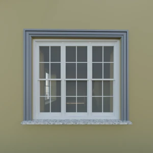 30 Metros Cornisa de Fachada L-2 De XPS - Elegante Gris, Para con Estilo Acabado - Imagen 1 de 9