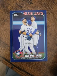 Blue Jays Unite!: 2024 Topps #167 Blue Jays - Royal Blue Insert - Picture 1 of 2