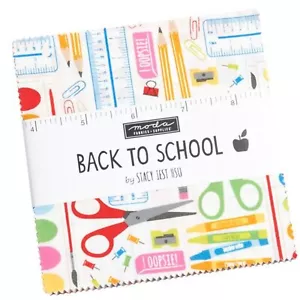 Back to School Charm Pack by Stacy Iest Hsu for Moda Fabrics - Picture 1 of 2