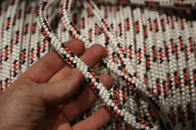 CWC 250 feet Double Braid Polyester Rope 3/8 4800Lbs BREAKING STRENGTH 2024 stock