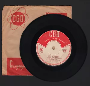 7" JULA DE PALMA RADARQUARTETT GIANNI FERRIO HIMMELWINKEL +3 EP CGD 1955 - Bild 1 von 1