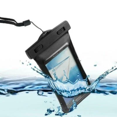 Waterproof Phone Pouch Underwater Case Dry Bag Cover with Sling and Arm Band - Image 1 of 4