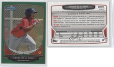 2013 Bowman Chrome Prospects Green Refractor Keury De La Cruz #BCP219