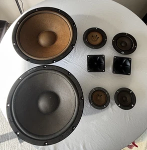 Vintage RTR MODEL 4 Series III - Main/Mid/Horn/tweeter Speakers and crossover - Picture 1 of 21