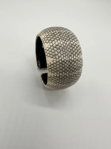 Chi by Falchi Schlangenleder 6-1/2 Manschettenarmband - Bild 1 von 7