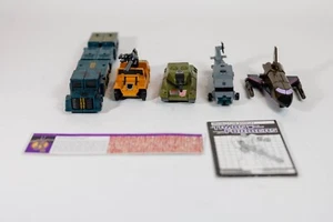 Transformers G1 Decepticon Combaticons - Picture 1 of 7