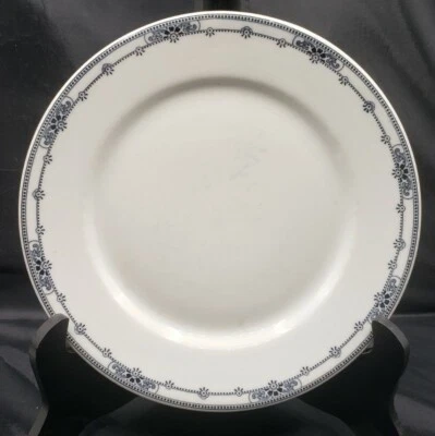 Placa Carr China 9" con patrón IMPERIO Fisher, Bruce & Co Phila. Artículos de restaurante Foto 1 de 4