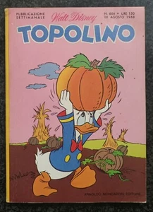 TOPOLINO LIBRETTO 664 CON PUNTI OTTIME CONDIZIONI MONDADORI DISNEY - Picture 1 of 3
