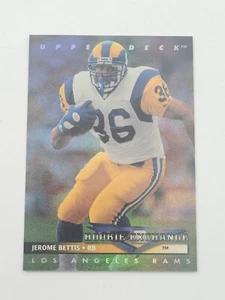 1993 Upper Deck Rookie Exchange Jerome Bettis #RE7 Los Angeles Rams RC - Picture 1 of 2